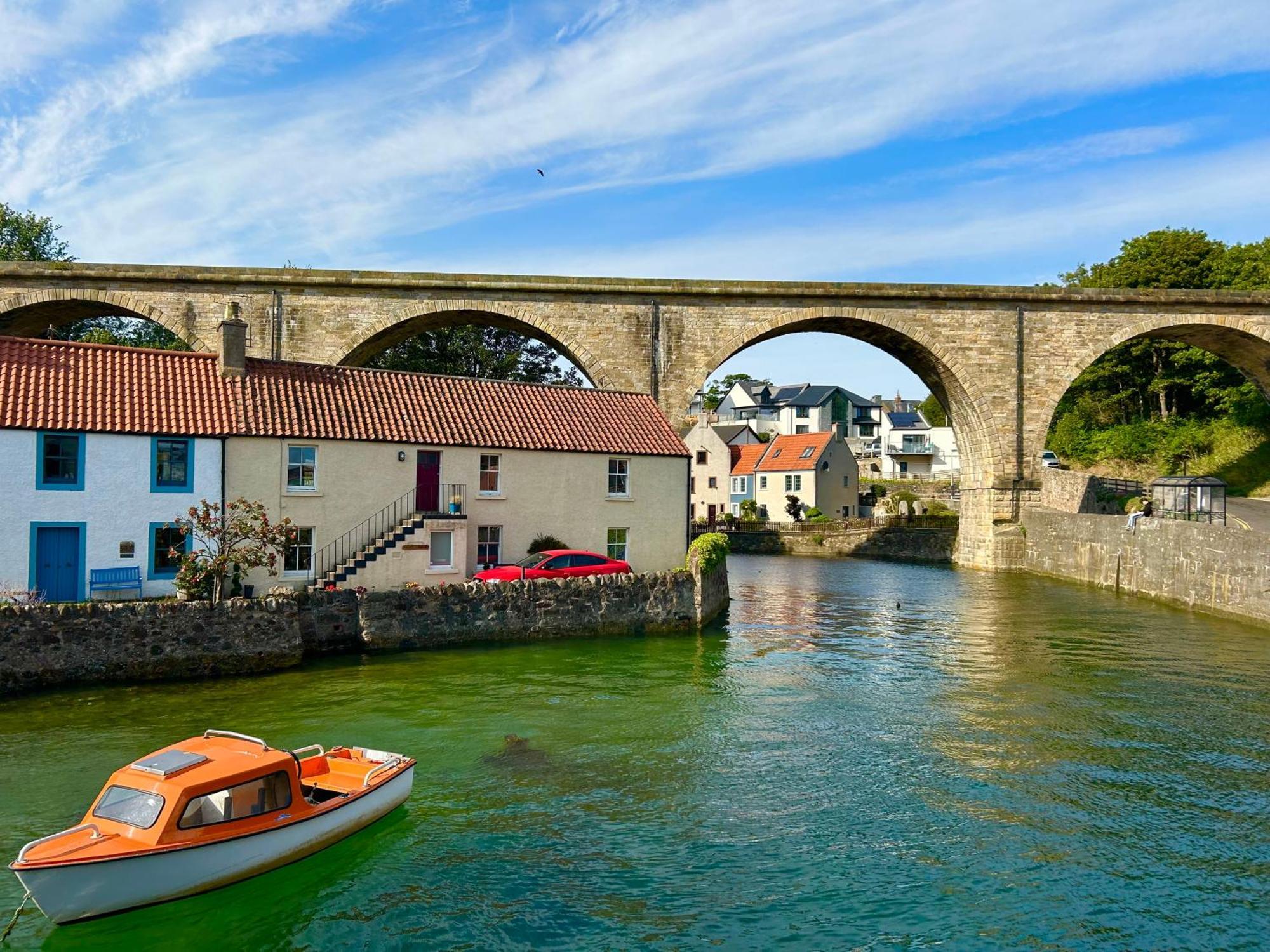 فيلا The Wee Blue House, East Neuk لاور لارغو المظهر الخارجي الصورة